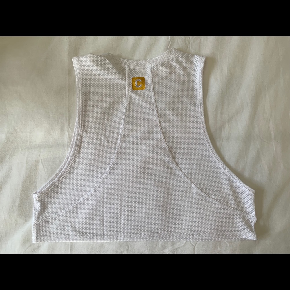 Chestee High Neck Muscle Crop - Picture 2 of 2